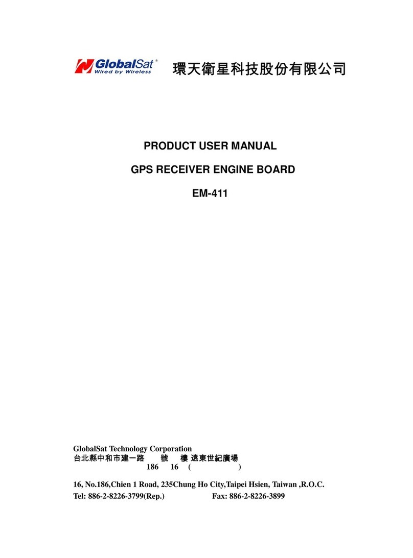 Global Sat EM-411 Operational manual