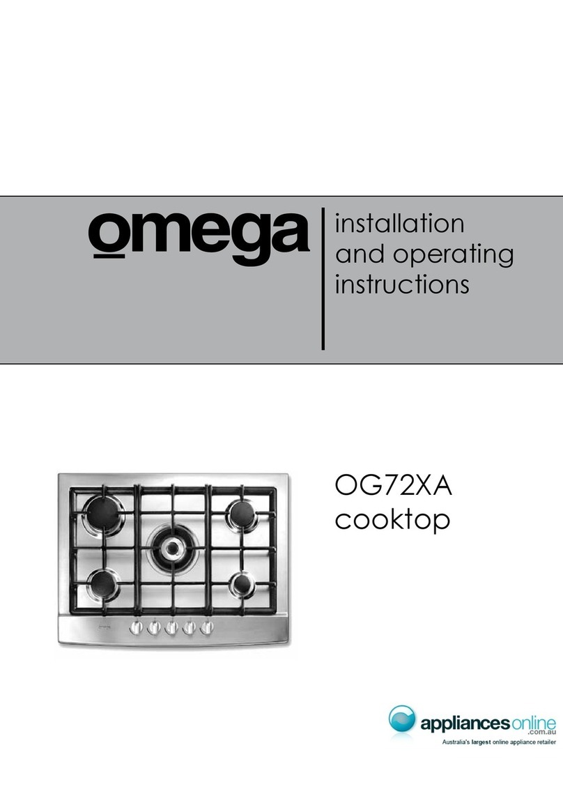 Omega OG72XA User manual