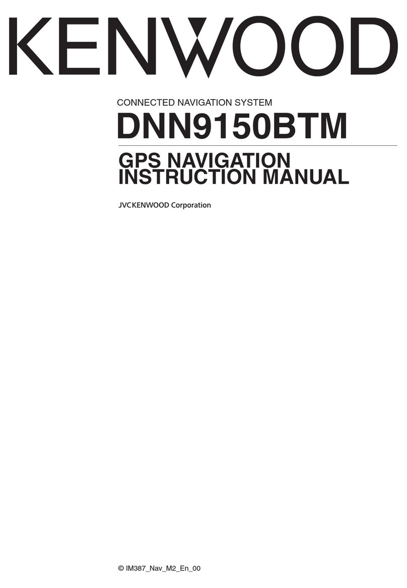 Kenwood DNN9150BTM User manual