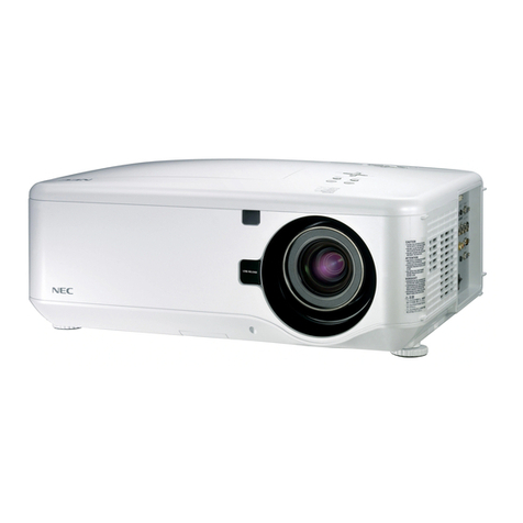 NEC NP4100 Series User manual NEC NP4100 Series User manual
