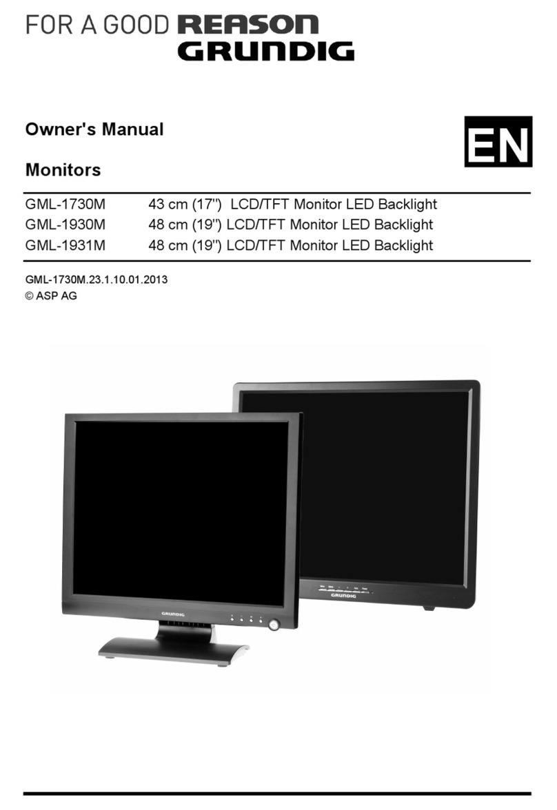 Grundig GML-1730M User manual