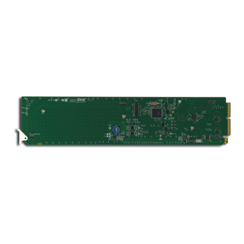 Ross openGear DRA-8804 User manual Ross openGear DRA-8804 User manual