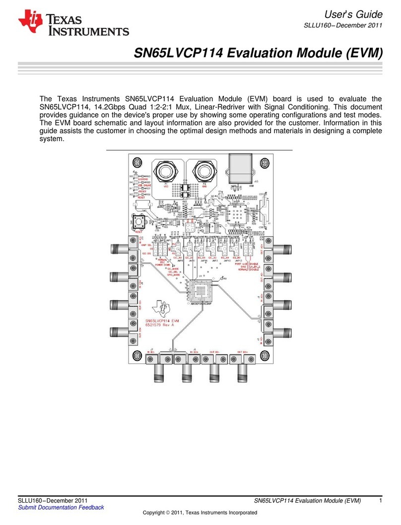 Texas Instruments SN65LVCP114 User manual