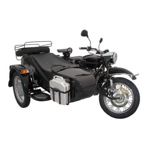 Irbit Motorcycle Factory Gear Up 2003 owner's manual