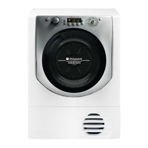 Hotpoint AQUALTIS AQC8 BF7 Instruction booklet