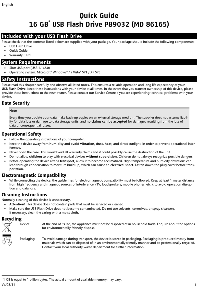 Medion P89032 MD 86165 quick guide