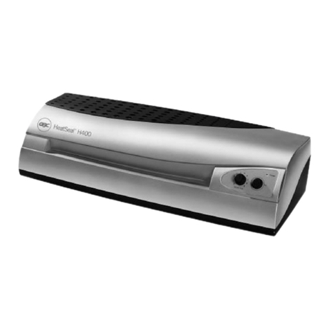 GBC HeatSeal H400 User manual