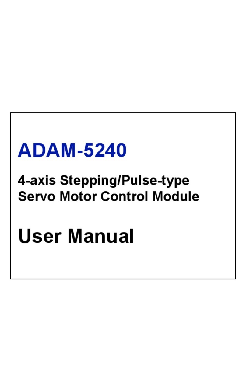 Advantech ADAM-5240 User manual