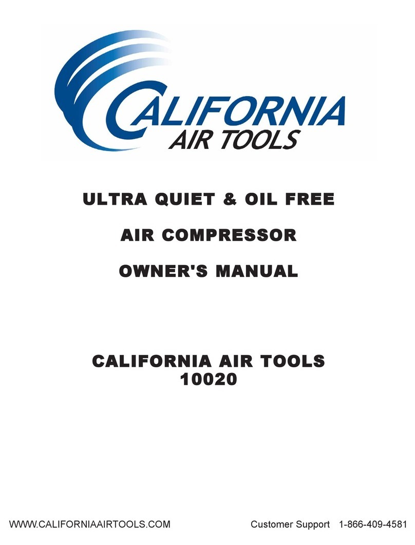 California Air Tools 10020 owner's manual