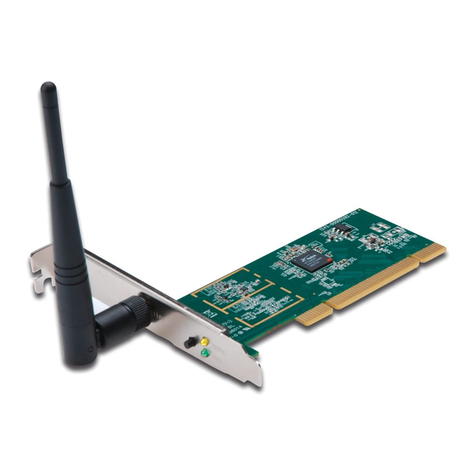 Digitus Wireless 150N PCI Adapter User manual