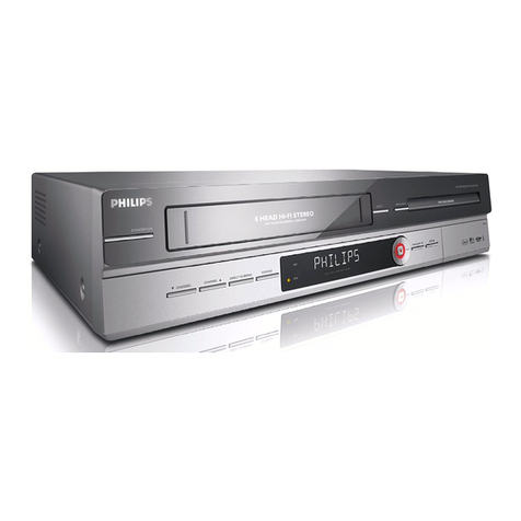 Philips DVDR3510V User manual