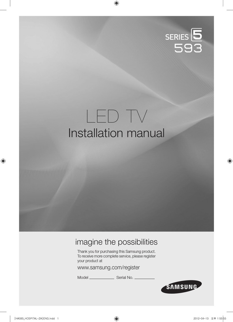 Samsung HG40NA593 User manual