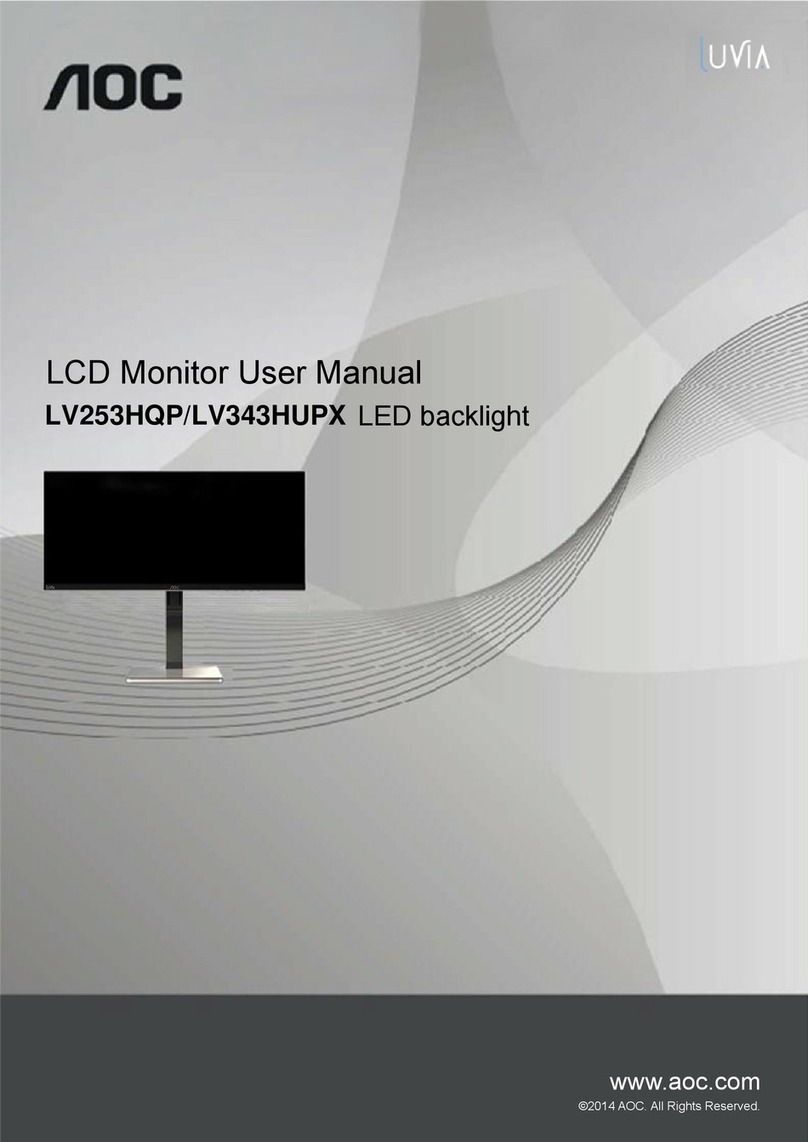 AOC LV253HQP user manual