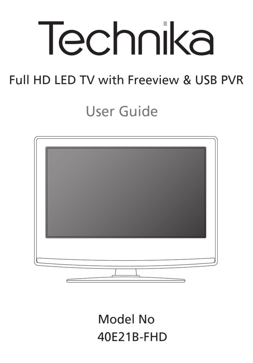 Technika 40E21B-FHD User manual Technika 40E21B-FHD User manual