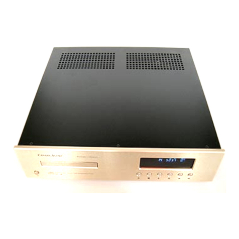 CANARY AUDIO CD-100 owner's manual