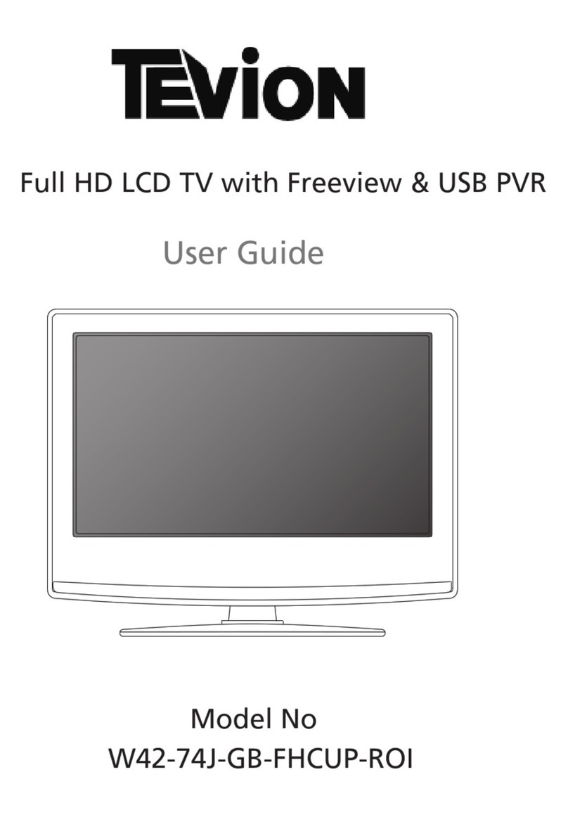 Tevion W42-74J-GB-FHCUP-ROI User manual