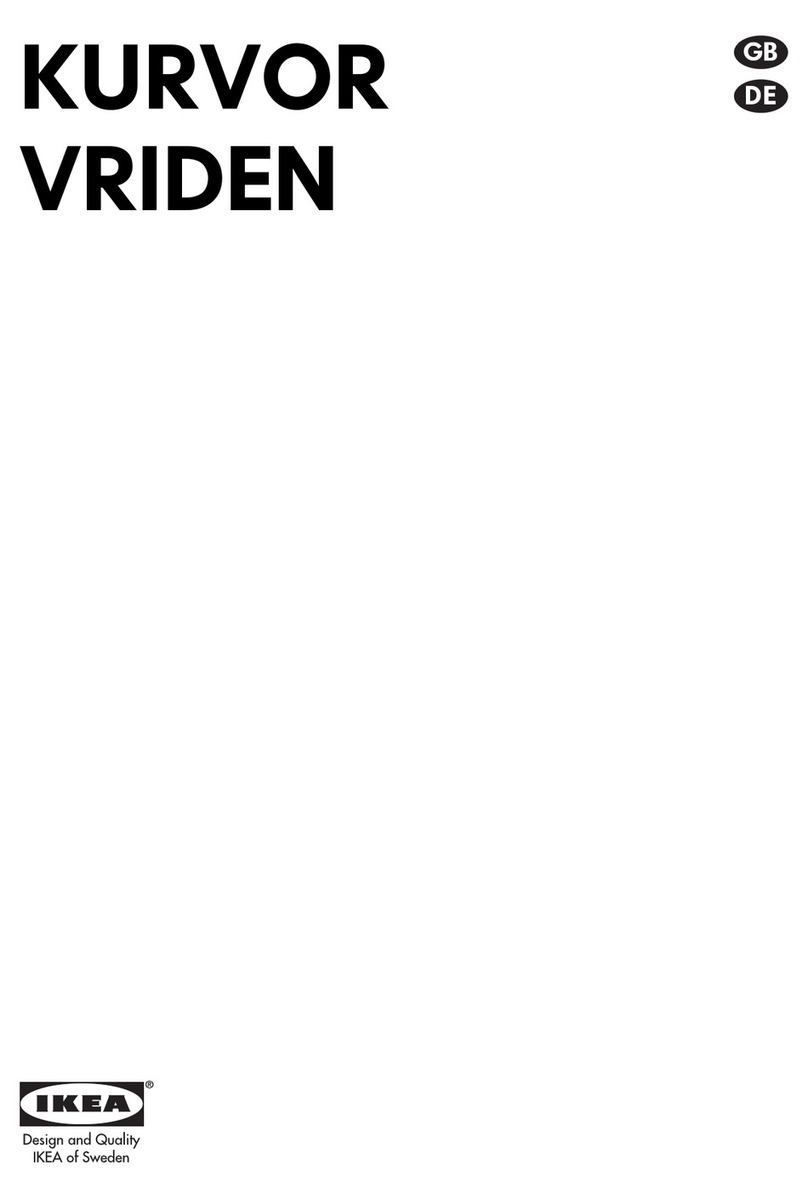 IKEA KURVOR VRIDEN user manual