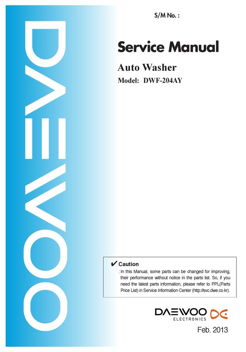 Daewoo DWF-204AY Service manual