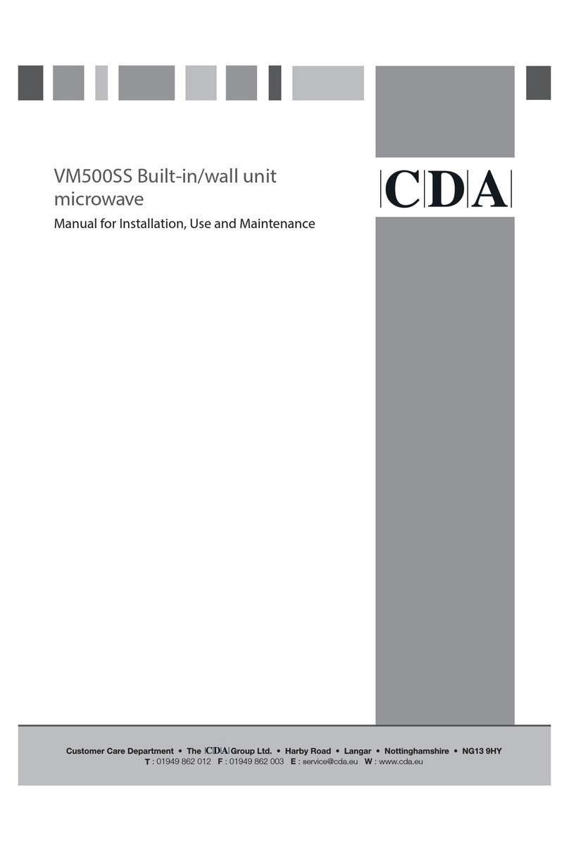 CDA VM500SS Safety guide
