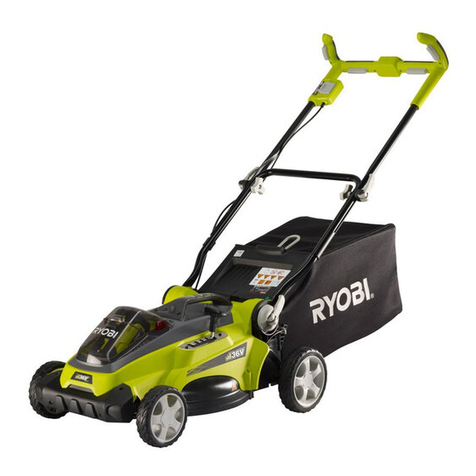 Ryobi RLM36X40H User manual