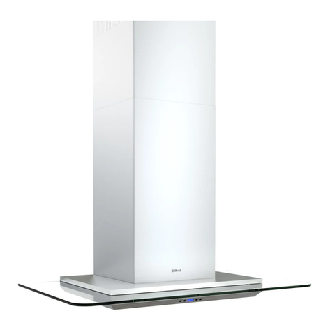Zephyr Verona ZVO-E30AG Installation guide