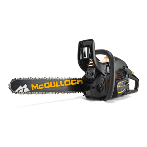 McCulloch CS 410 User manual
