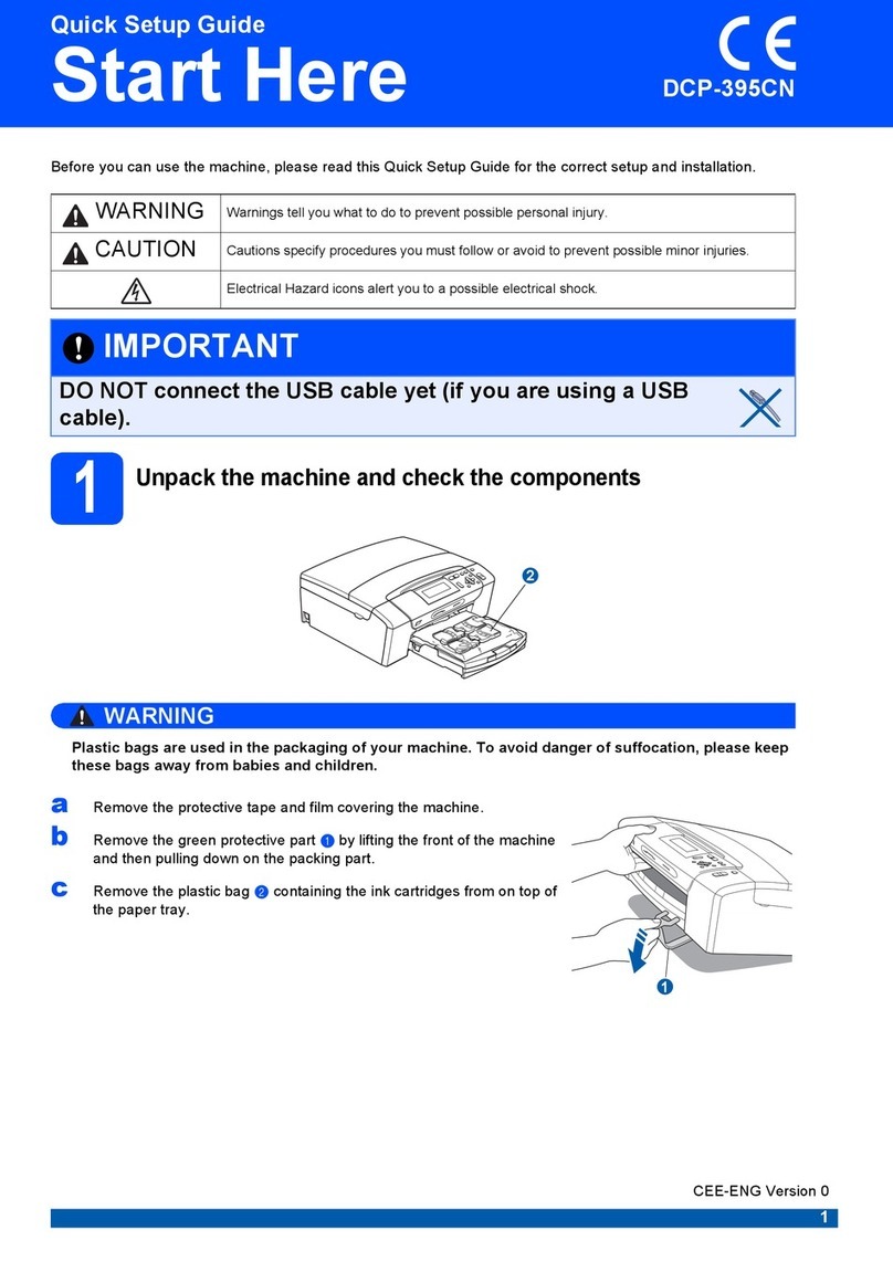 Brother DCP-395CN User manual