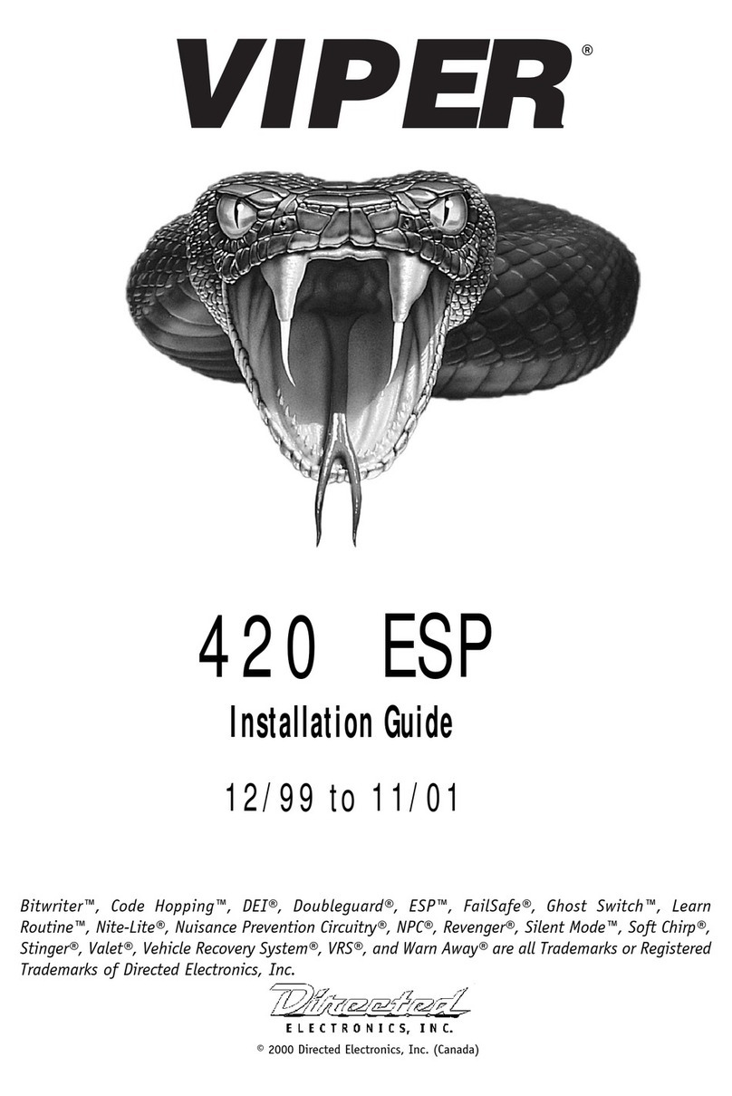 Viper 420ESP installation guide