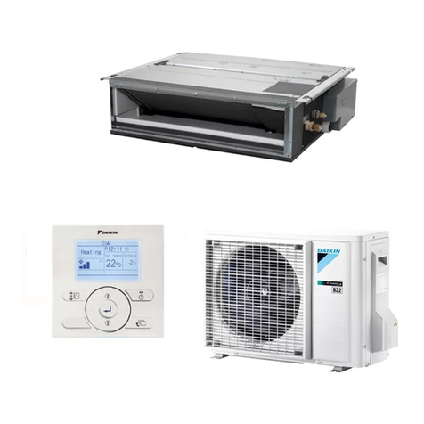Daikin FDXM25F2V1B Installation manual