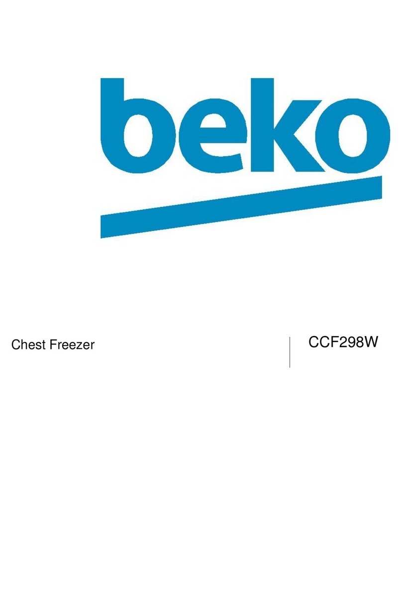 Beko CCF298W User manual