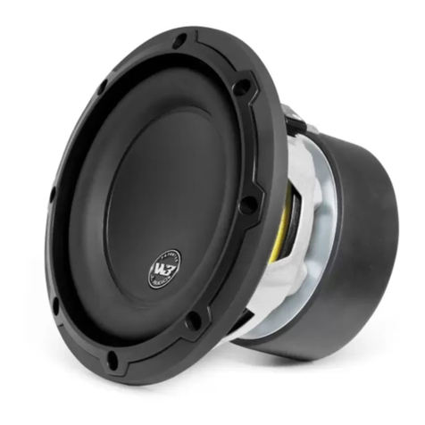 JL Audio 6W3v3-4 User manual