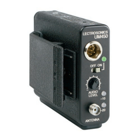 Lectrosonics UM450 User manual