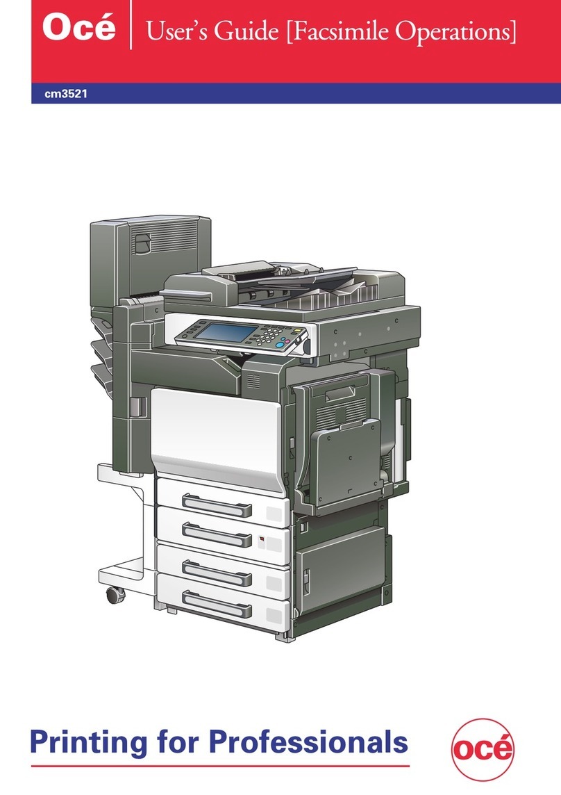 Oce cm3521 user guide