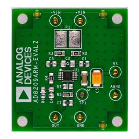 Analog Devices AD8209A-EVALZ User manual