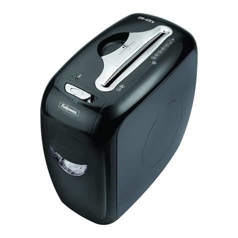 Fellowes POWERSHRED DS-12Cs instructions