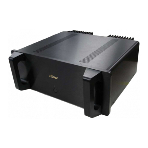 Classe Audio CA-100-101 User manual