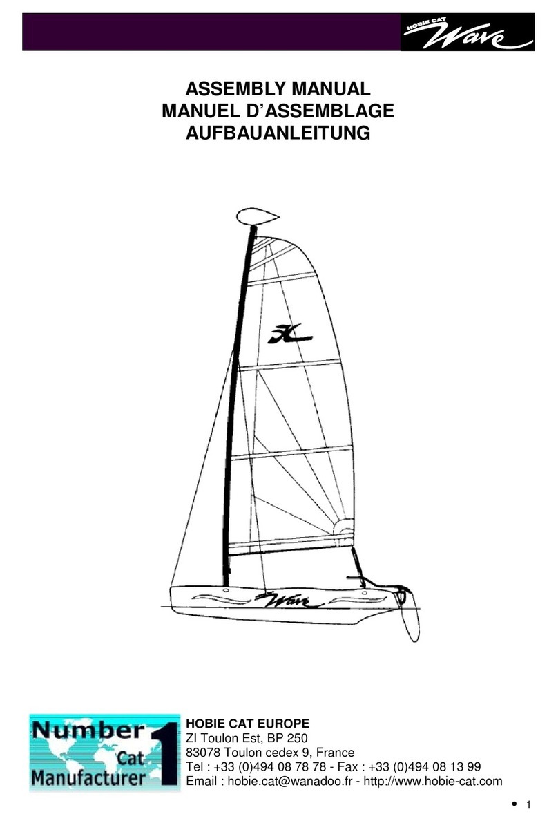 Hobie Wave Assembly manual