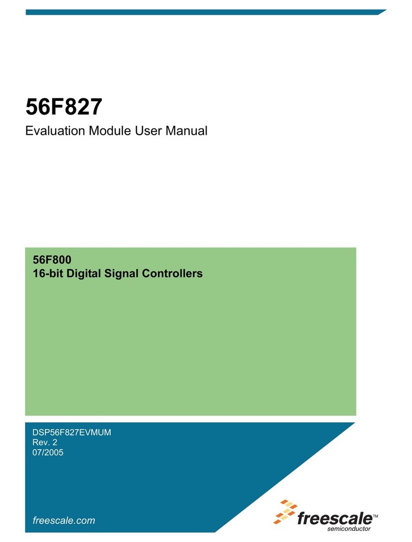 Freescale Semiconductor 56F827 user manual