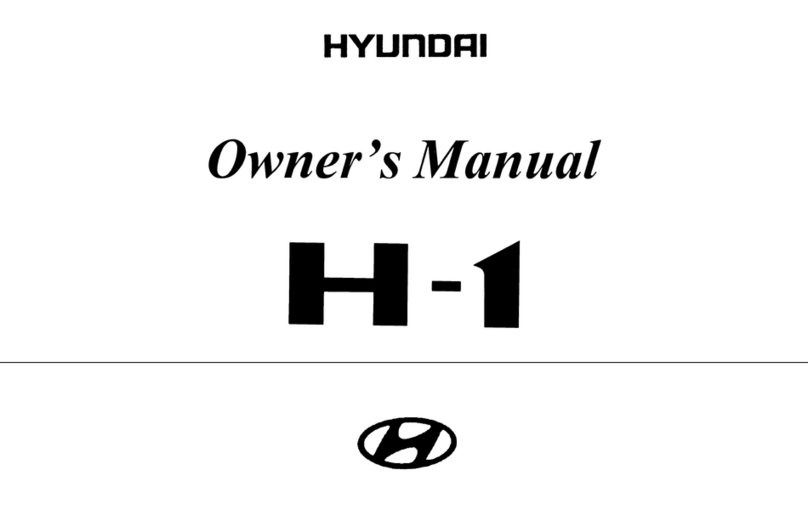 Hyundai H-1 2003 owner's manual