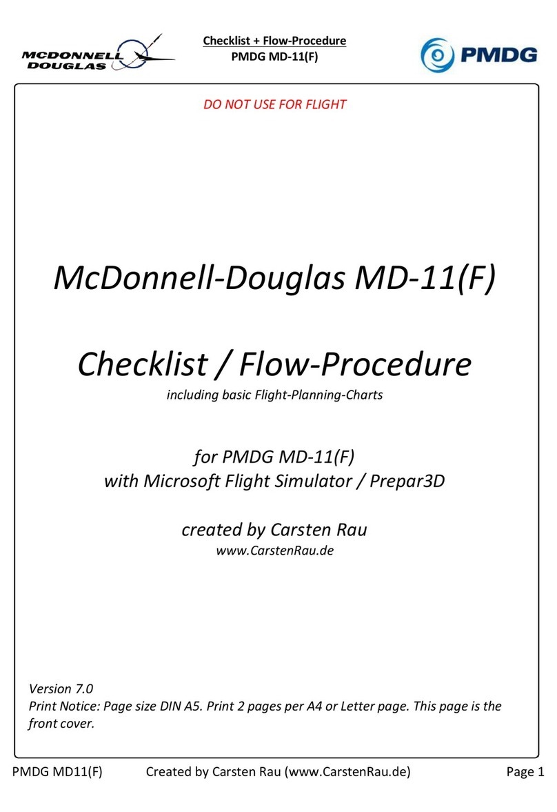 PMDG McDonnell-Douglas MD-11 Checklist