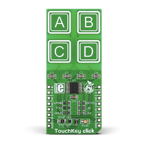 mikroElektronika TouchKey click User manual