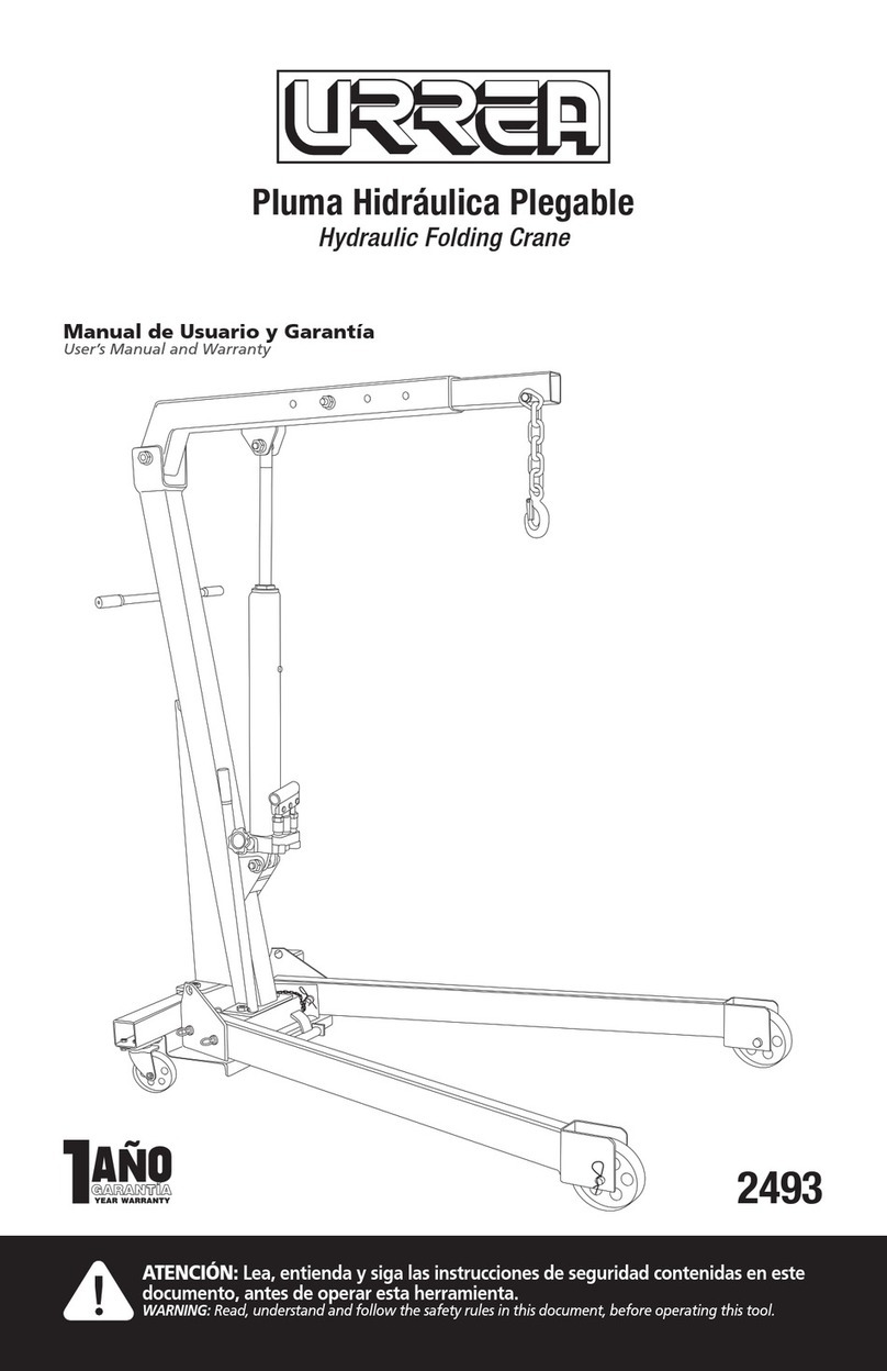 Urrea 2493 User manual and warranty