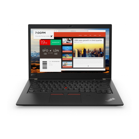 Lenovo ThinkPad T480s User manual