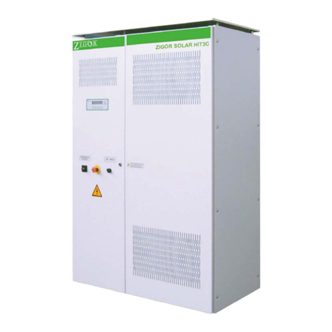 ZIGOR SOLAR HIT3C operating manual