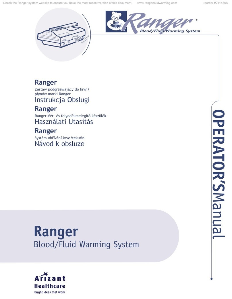 Arizant Healthcare Ranger Operator's manual