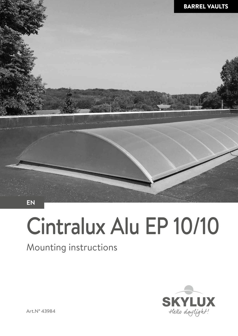 SKYLUX Cintralux Alu EP 10/10 User manual