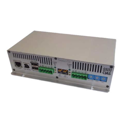 cias SIOUX User manual