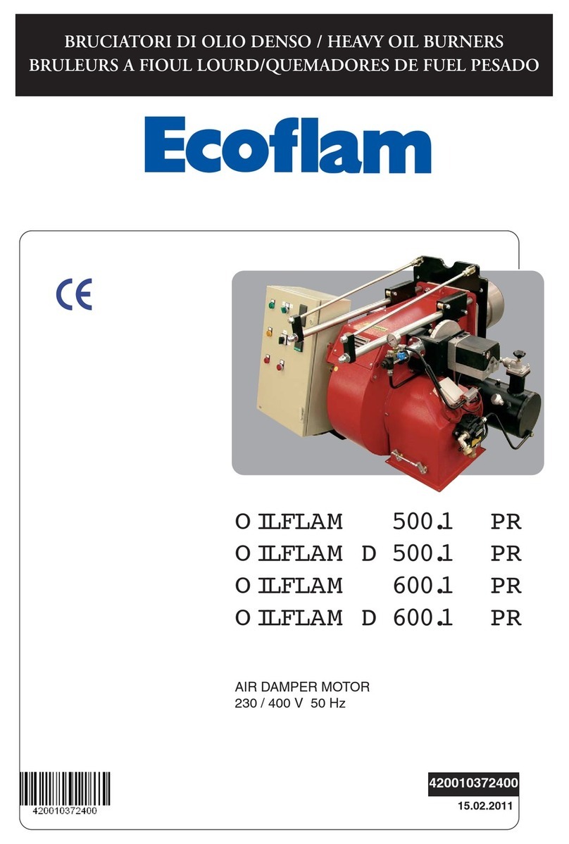 Ecoflam OILFLAM 500.1 PR User manual