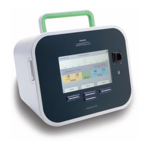 Philips Respironics CoughAssist 70 Series User manual