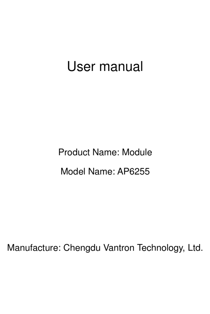 CHENGDU VANTRON TECHNOLOGY AP6255 user manual